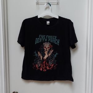 Unisex Five Finger Death Punch Tee Size Large